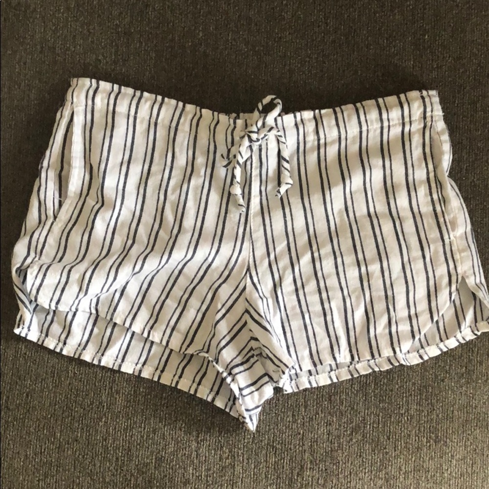 Stripes Brandy Melville Shorts